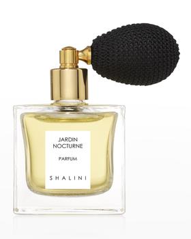 加拿大小黑瓶, Shalini Parfum | Jardin Nocturne Cubique Glass Bottle with Black Bulb Atomizer, 1.7 oz./ 50 mL商品图片 
