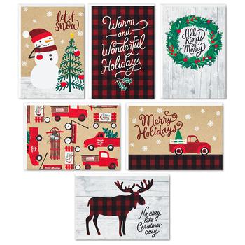 商品Hallmark | Boxed Christmas Cards with Envelopes Assortment,商家Walgreens,价格¥63图片