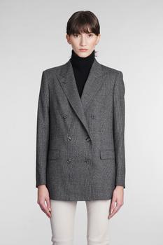 商品Tagliatore 0205 | Tagliatore 0205 J-jasmine Blazer In Black Wool,商家Italist,价格¥4466图片