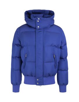 Alexander McQueen | Alexander McQueen Man Ultramarine Blue Mcqueen Graffiti Down Jacket商品图片,8.4折