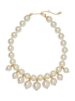 商品Kate Spade | Goldtone & Faux Pearl Necklace,商家Saks Fifth Avenue,价格¥1401图片