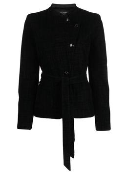 推荐EMPORIO ARMANI - Double-breasted Blazer Jacket商品