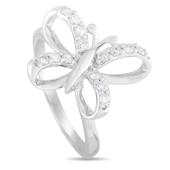 商品LB Exclusive | 14K White Gold 0.30 ct Diamond Butterfly Ring,商家Jomashop,价格¥3403图片