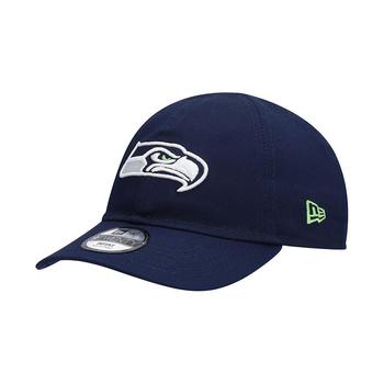 推荐Newborn and Infant Unisex College Navy Seattle Seahawks My 1St 9Twenty Flex Hat商品