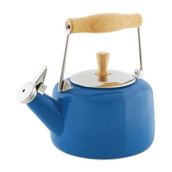 商品1.4-qt. Sven Enamel-on-Steel Tea Kettle图片