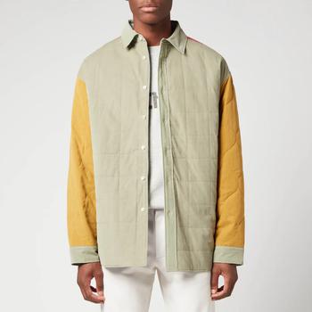KENZO Men's Reversible Quilted Shirt,价格$175.32
