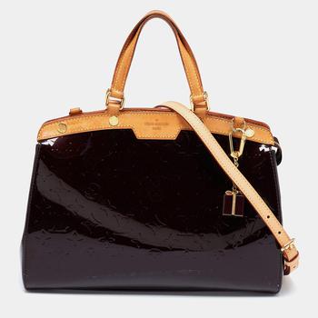 路易威登包评价, [二手商品] Louis Vuitton | Louis Vuitton Amarante Monogram Vernis Brea MM Bag商品图片 满1件减$100, 满减