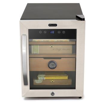 雪茄, Whynter Appliances | Whynter 1.2 cu. ft. Stainless Steel Digital Control and Display Cigar Humidor商品图片 