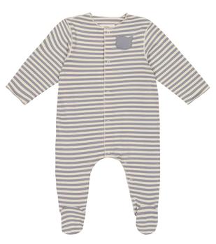 推荐婴幼儿 — 条纹棉质连身衣商品