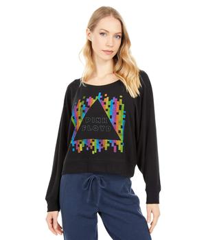 pink floyd经典款, Chaser | Pink Floyd Rainbow Triangle Bliss Knit Raglan Sweatshirt商品图片 3.3折