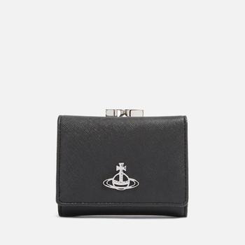 推荐Vivienne Westwood Saffiano Faux Leather Wallet商品