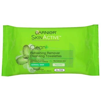 Garnier Nutritioniste | Nutri-Pure Detoxifying Wet Cleansing Towelettes,商家Walgreens,价格¥54