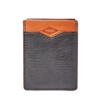 Fossil | Fossil Men's Easton Rfid Leather Front Pocket Wallet ,SML1433016,商家Premium Outlets,价格¥142