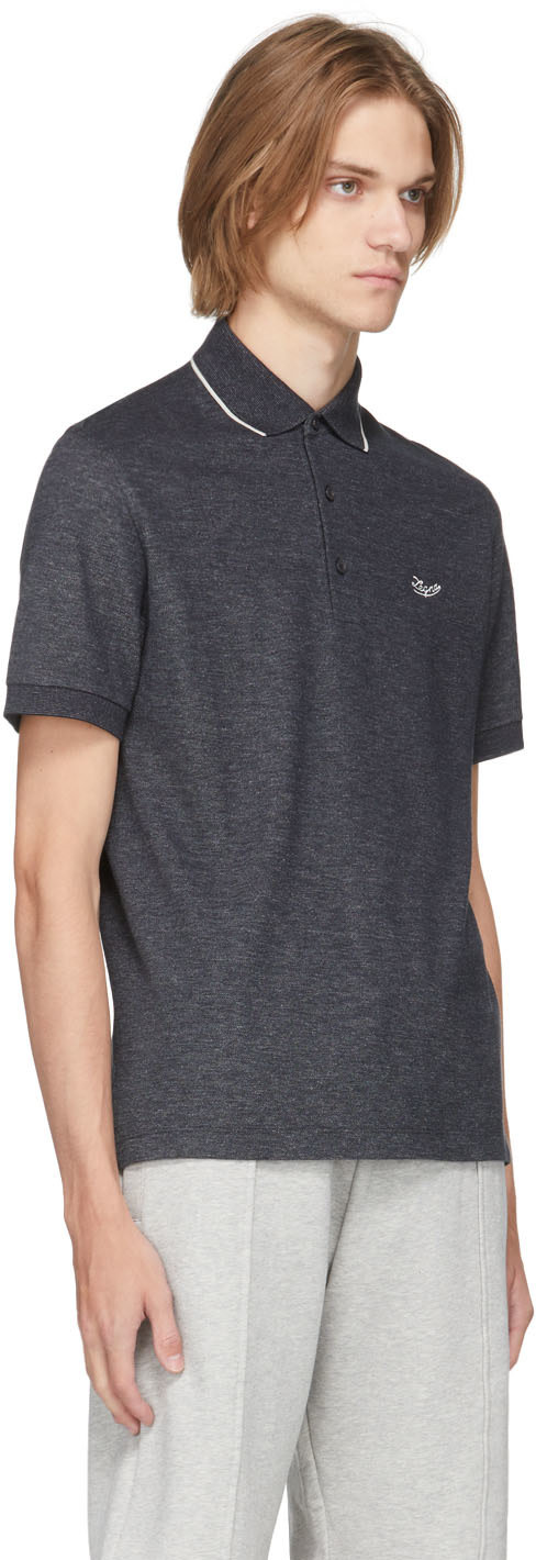 zegna真假, Zegna | Z Zegna 男灰色男士POLO衫 UY386-750R-104商品图片 5.7折, 独家减免邮费