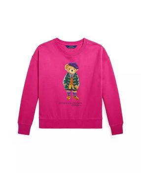 Ralph Lauren | Big Girls Polo Bear Fleece Sweatshirt,商家Macy's,价格¥374