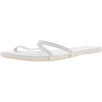 Tkees | Tkees Womens Gemma Faux Leather Slip On Flat Sandals商品图片,3.1折起