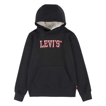 Levi's | Sherpa Lined Pullover Hoodie (Little Kids)商品图片,独家减免邮费