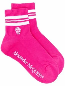 推荐ALEXANDER MCQUEEN - Logo Cotton Socks商品