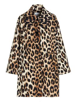 推荐'Leopard' long jacket商品