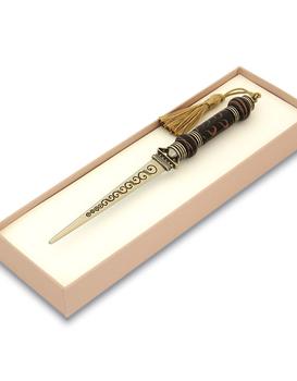 商品Bortoletti波多莱蒂 | Bellucci Bronze and Murano Glass Letter Opener,商家Forzieri,价格¥573图片