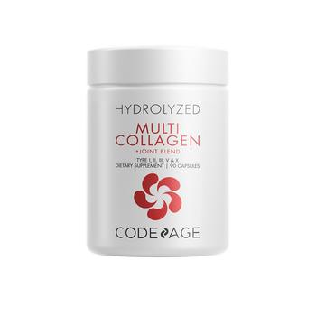 商品Codeage | Multi Collagen Peptides + Joint Blend,  Hydrolyzed Collagen Protein, Astaxanthin, Turmeric Supplement - 90ct,商家Macy's,价格¥262图片