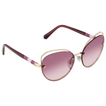 product Bvlgari Violet Gradient Cat Eye Sunglasses BV6136B 20147W 59 image