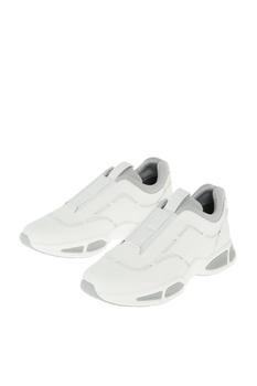 zegna鞋, Zegna | Ermenegildo Zegna Men's  White Other Materials Slip On Sneakers商品图片 8.4折