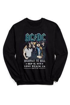 product AC/DC Highway To Hell Poster Crew Neck Sweatshirt image