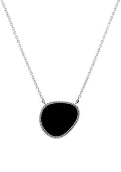 推荐Sterling Silver Genuine Onyx Necklace商品