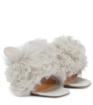 推荐Shearling PVC mules商品