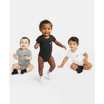 NIKE | Baby Boys or Baby Girls Mini Me Essential Bodysuits, Pack of 3 7.5折, 独家减免邮费