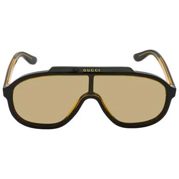 Gucci | Yellow Pilot Men's Sunglasses GG1038S 003 99 4.5折, 满$200减$10, 独家减免邮费, 满减