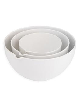 商品Nambé | Duets Nesting Mixing Bowl Set,商家Saks Fifth Avenue,价格¥642图片
