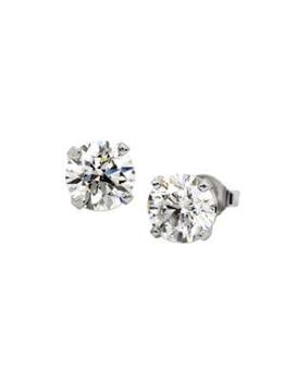 商品Saks Fifth Avenue | 14K White Gold & 0.63 TCW Diamond Studs Earrings,商家Saks OFF 5TH,价格¥3845图片