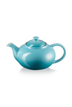 商品Le Creuset | Stoneware classic teapot 1.3l teal,商家Harvey Nichols,价格¥512图片
