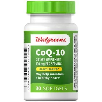 Walgreens | CoQ-10 100 mg Softgels,商家Walgreens,价格¥111
