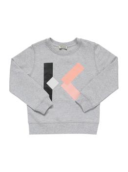 美国kenzo卫衣, Kenzo | Logo Print Cotton Sweatshirt商品图片 7.4折