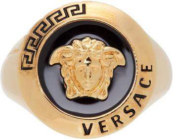 范思哲戒指正品, Versace | Gold Medusa Ring商品图片 