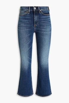 Rag & Bone | Hana faded high-rise kick-flare jeans,商家THE OUTNET US,价格¥307