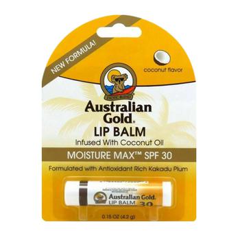 product Australian Gold SPF30 Lip Balm Infused With Coconut Oil, 0.15 Oz image