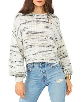 1. State是什么牌子, 1. State | Space Dye Bubble Sleeve Sweater商品图片 2.9折, 独家减免邮费