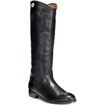 推荐Frye Womens Melissa Button 2 Leather Knee-High Riding Boots商品