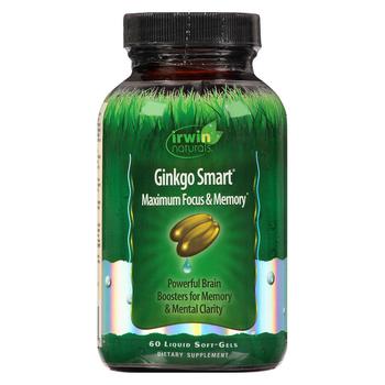 Irwin Naturals, Irwin Naturals | Ginkgo Smart, Liquid Soft-Gels商品图片 独家减免邮费