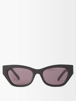 推荐4G-logo cat-eye sunglasses商品