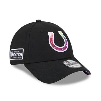 New Era | Men's Black Indianapolis Colts 2023 NFL Crucial Catch 9FORTY Adjustable Hat 独家减免邮费