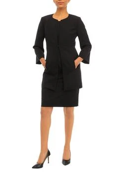 Le Suit | Suit Womens Bi Stretch Topper And Sheath Dress Set,商家Belk,价格¥1549