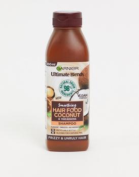 Garnier是什么牌子, Garnier | Garnier Ultimate Blends Smoothing Hair Food Coconut Shampoo For Frizzy Hair 350ml商品图片 