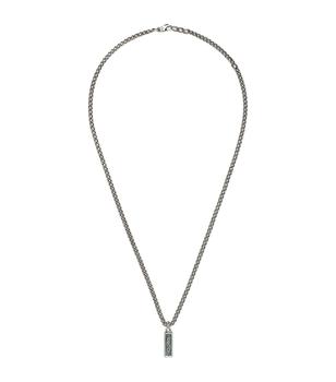 推荐Sterling Silver Logo-Charm Necklace商品