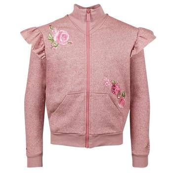 推荐Pink Glitter Zip Up Sweatshirt商品