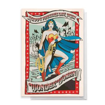 商品Wonder Woman Happy Father's Day To My Mum Greetings Card,商家Zavvi US,价格¥22图片